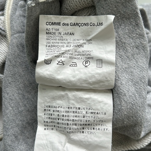 Comme Des Garçon Zip Up Hoodie - Picture 9 of 10